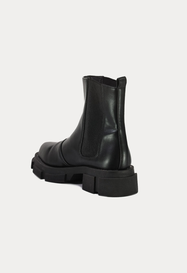 Choice Pu Boots Black