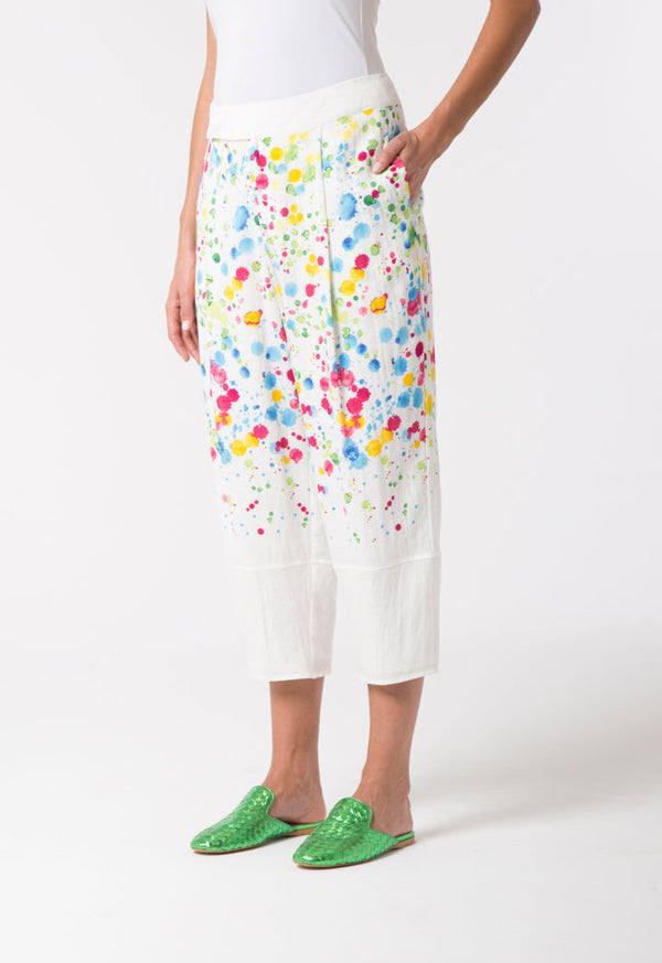 Choice Splatter Dye Trouser Multi Color