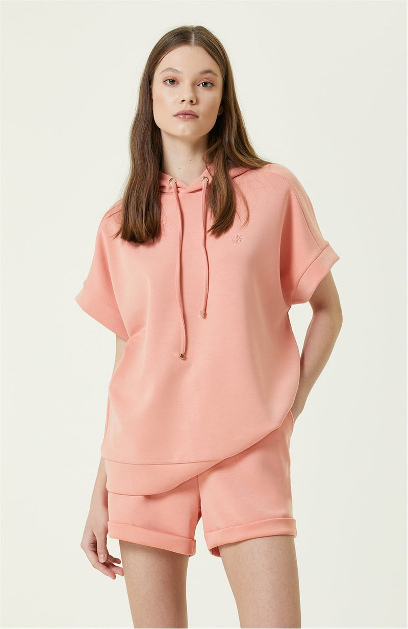 Network Sporty Sweatshirt Coral