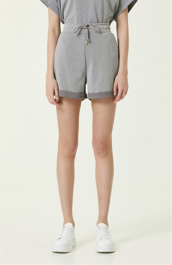 Network Mini Shorts Grey