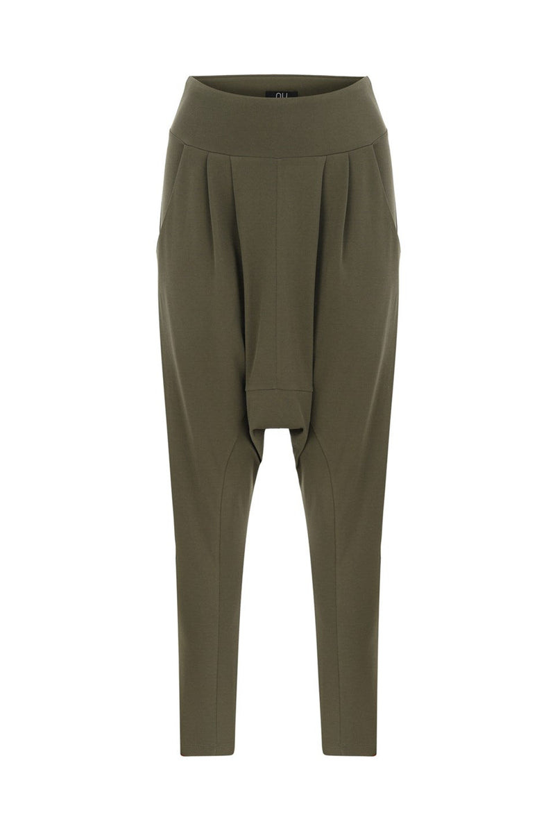 Nu Military High Waist Harem Trouser 610 Khaki