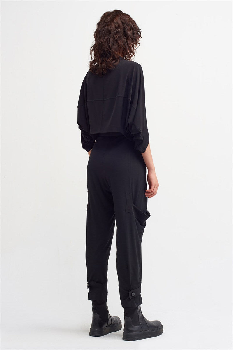 Nu Long Sleeve Open-Front Outerwear Black