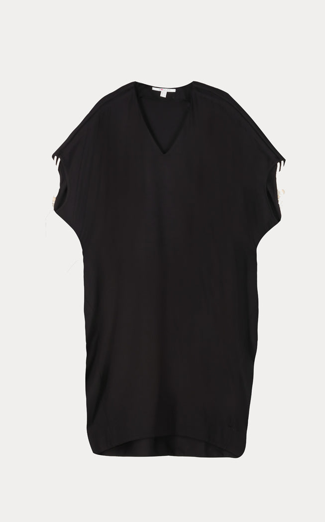 Exquise Dress Short V-Neck Black