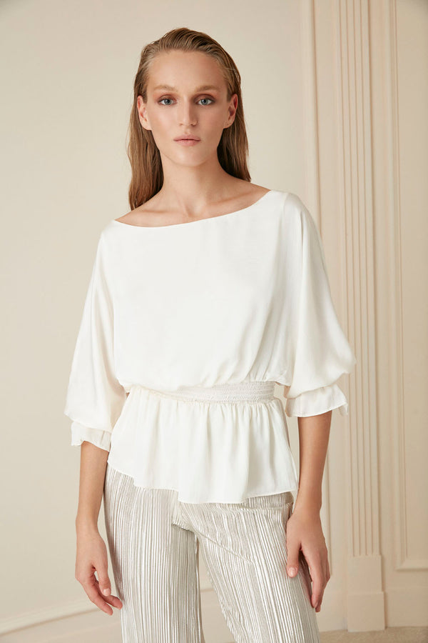 Nocturne Elastic Waist Blouse