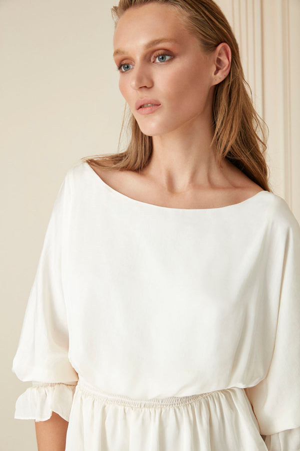 Nocturne Elastic Waist Blouse