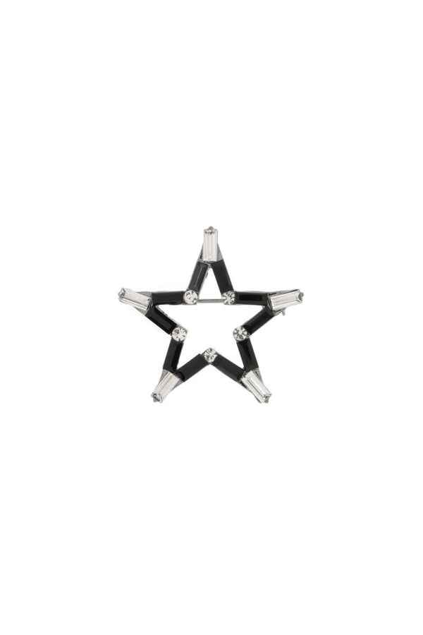 Roman Star Figured Brooch  Multi Color