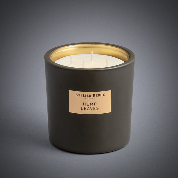Atelier Rebul Limited Edition Hemp Leaves Candle 950 Gr Hemp Leaves