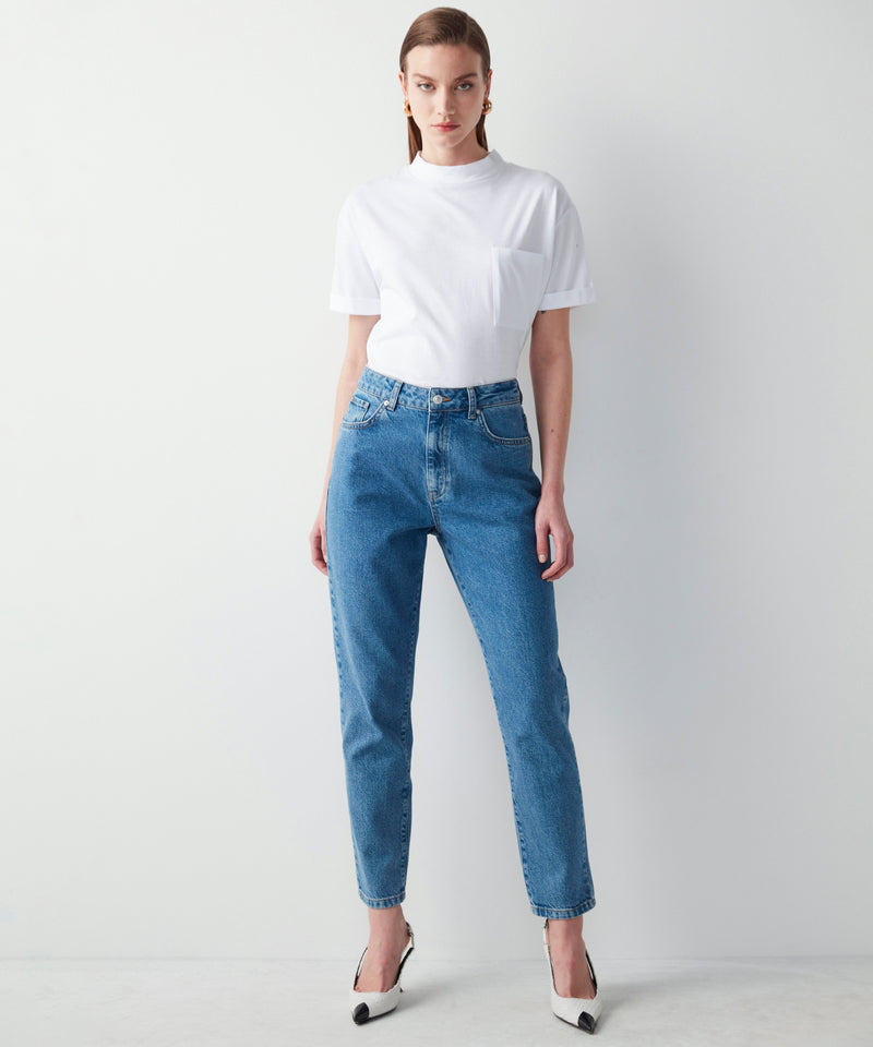 Ipekyol Mom Fit Cropped Jeans Indigo