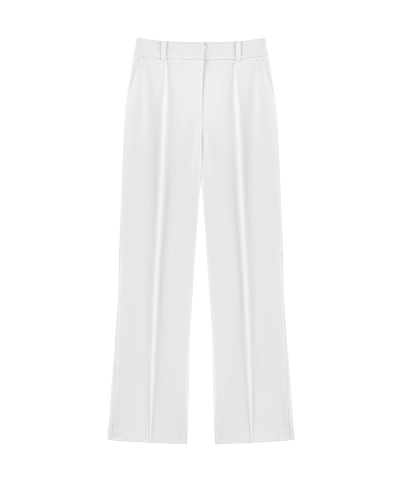 Ipekyol Straight Fit High Waist Trousers Ecru