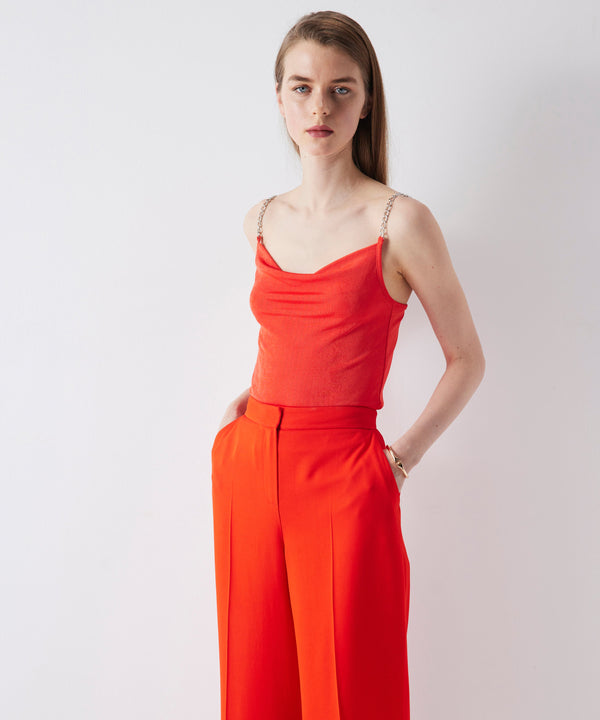 Ipekyol Wide Leg Fit Trousers Red