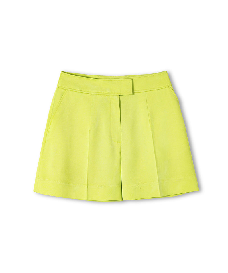 Ipekyol Solid High Waist Shorts Lime