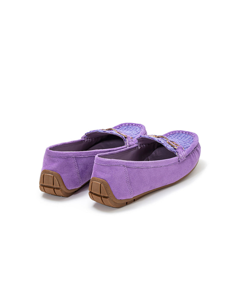 Ipekyol Buckle Detail Loafers Lilac