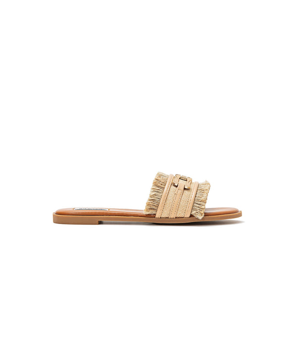 Ipekyol Metal Buckle Slippers Beige