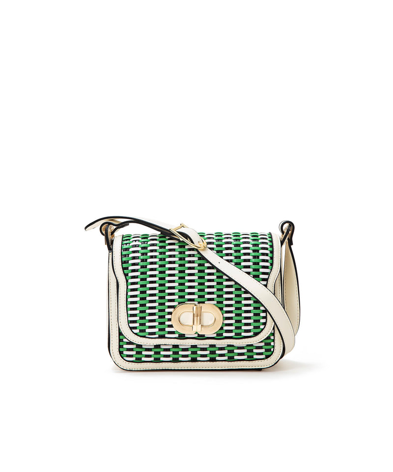 Ipekyol Mesh Bag With Metal Buckle Green