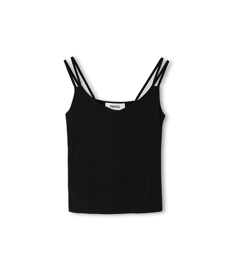 Ipekyol Double Hanger Basic Combed Cotton Black