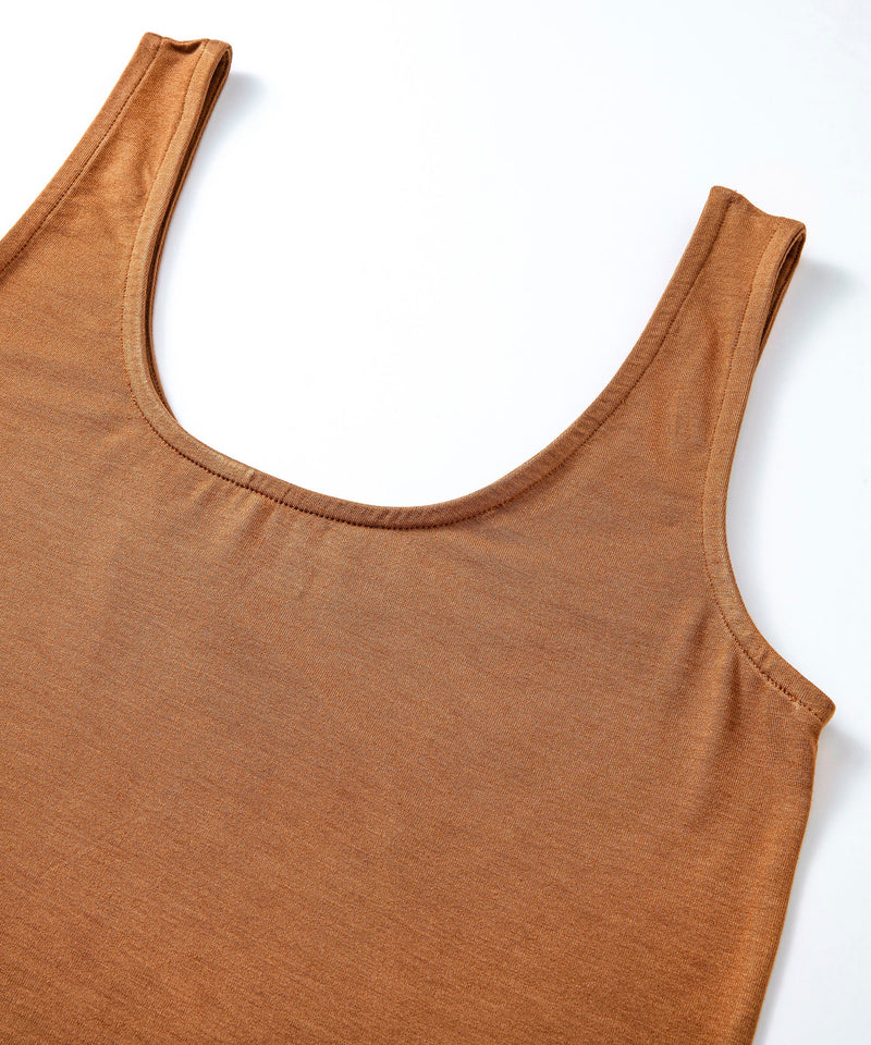 Ipekyol Basic Sleeveless Solid Top Natural