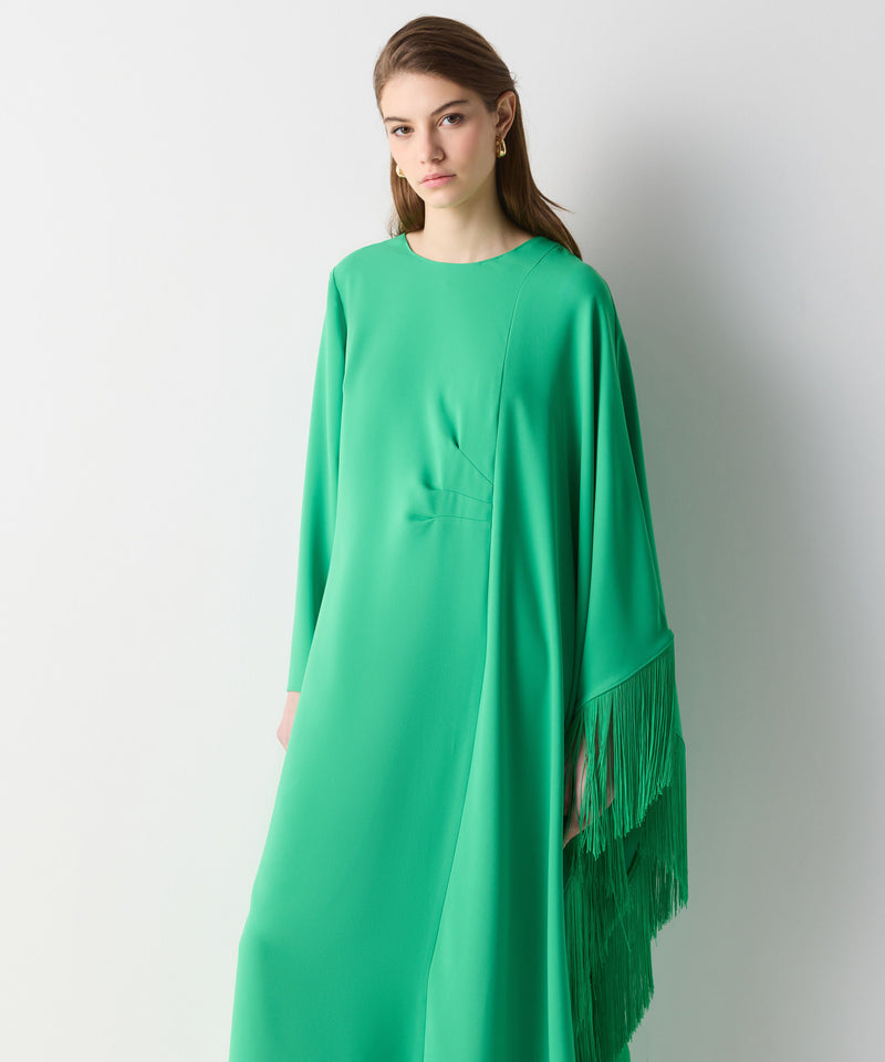 Ipekyol Tassel Striped Dress Green