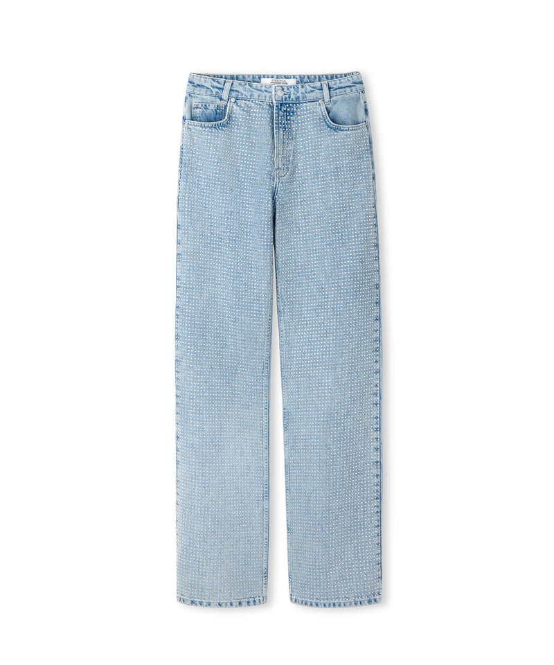 Ipekyol Hotfix Printed Jeans Light Indigo