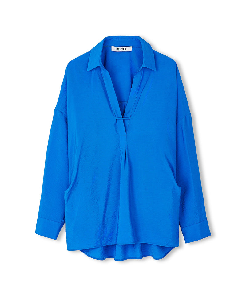 Ipekyol Basic Blouse Blue