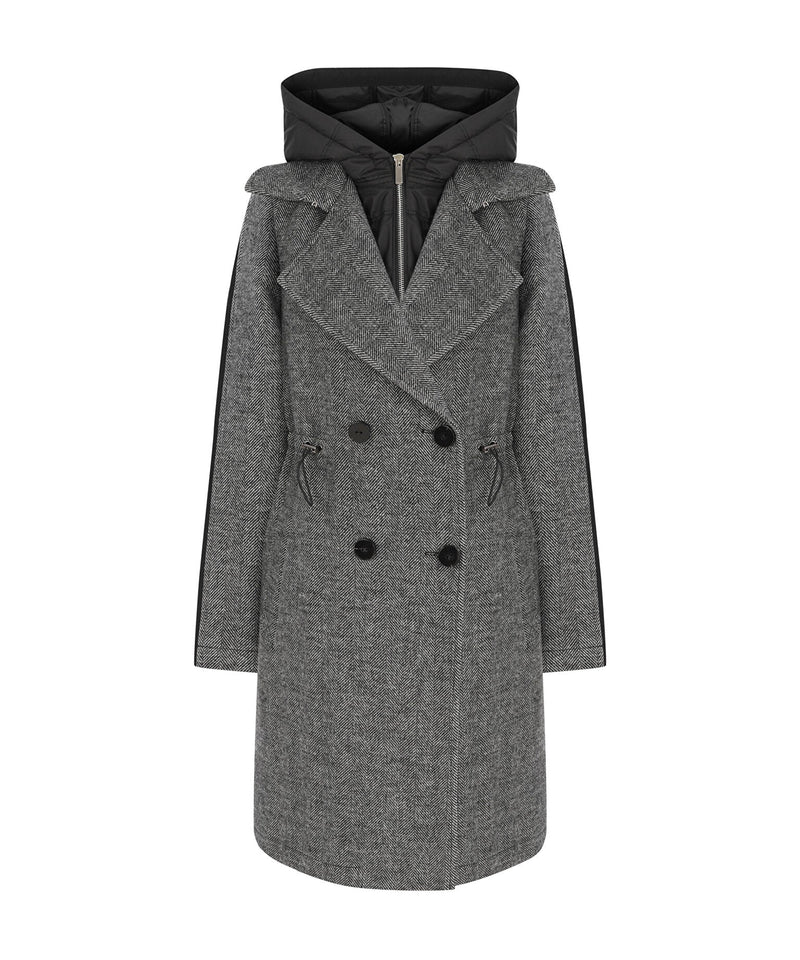 Ipekyol Double-Piece Heavy Coat Grey