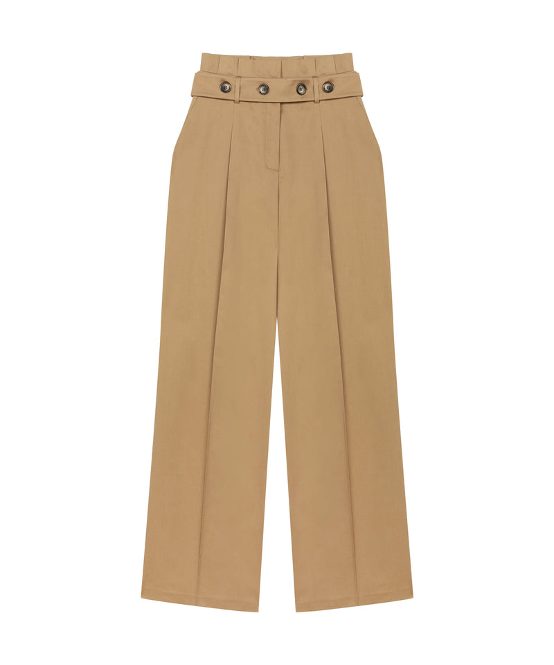 Ipekyol Belt Detailed Trouser Natural