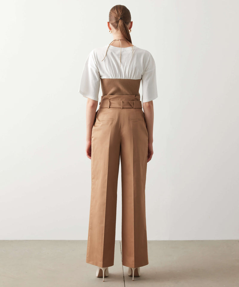 Ipekyol Belt Detailed Trouser Natural