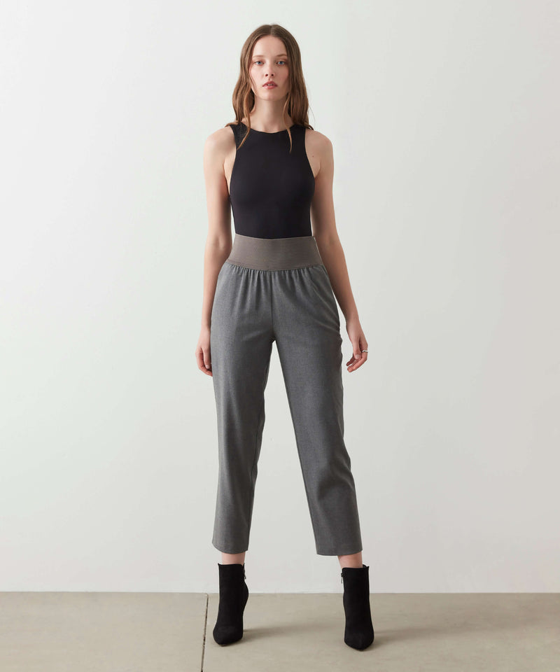 Ipekyol Elastic High Waist Trouser Anthracite