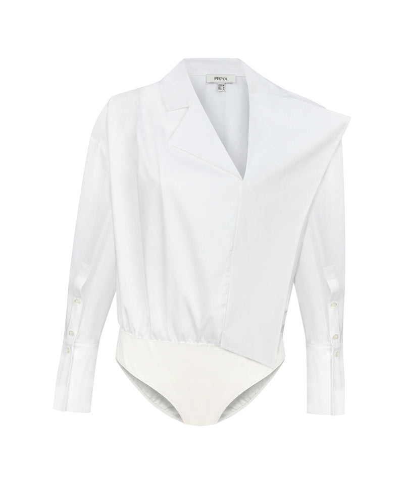 Ipekyol Double-Breasted Poplin Body Off White