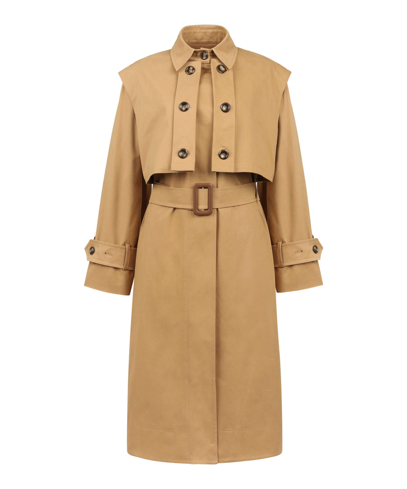 Ipekyol Button Accessory Trench Coat Natural