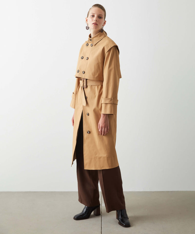 Ipekyol Button Accessory Trench Coat Natural