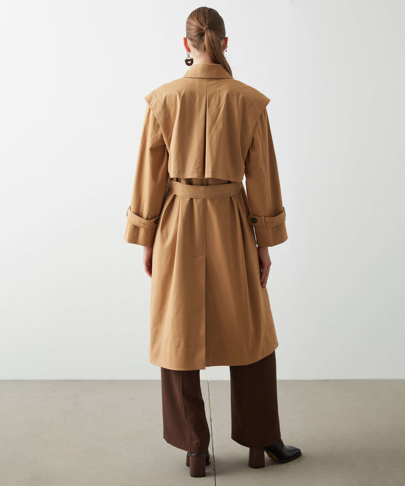 Ipekyol Button Accessory Trench Coat Natural