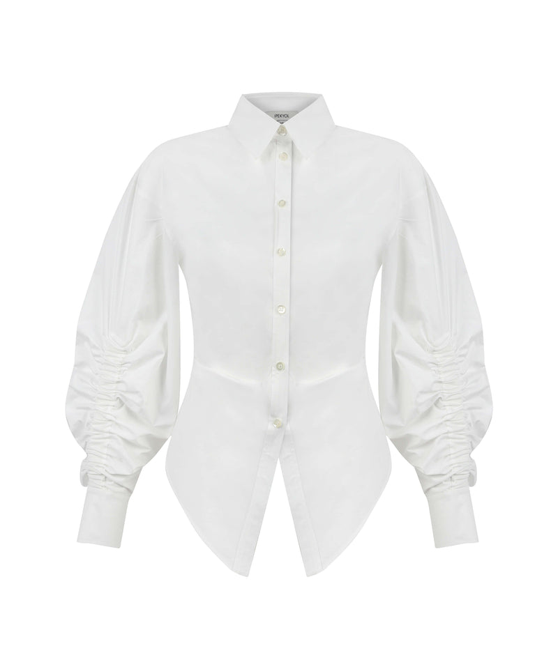 Ipekyol Sleeve Detailed Shirt White