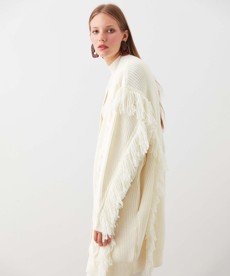 Ipekyol Tassel Detail Cardigan Ecru