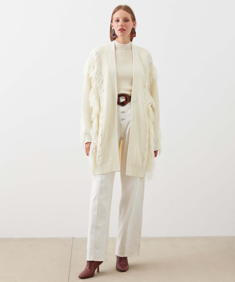 Ipekyol Tassel Detail Cardigan Ecru