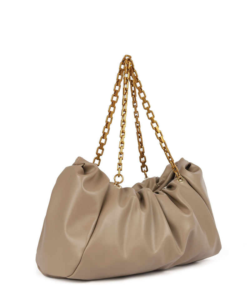 Ipekyol Draped Hobo Bag Beige