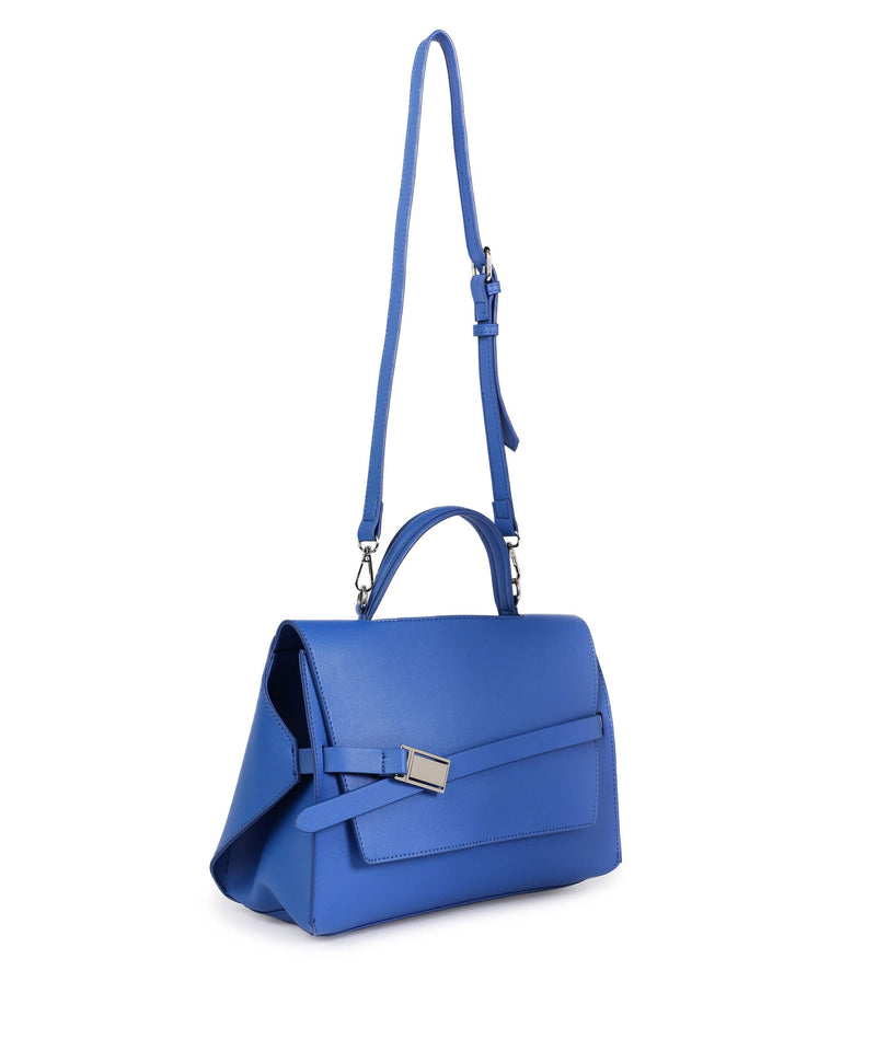 Ipekyol Pu Baguette Bag  Blue