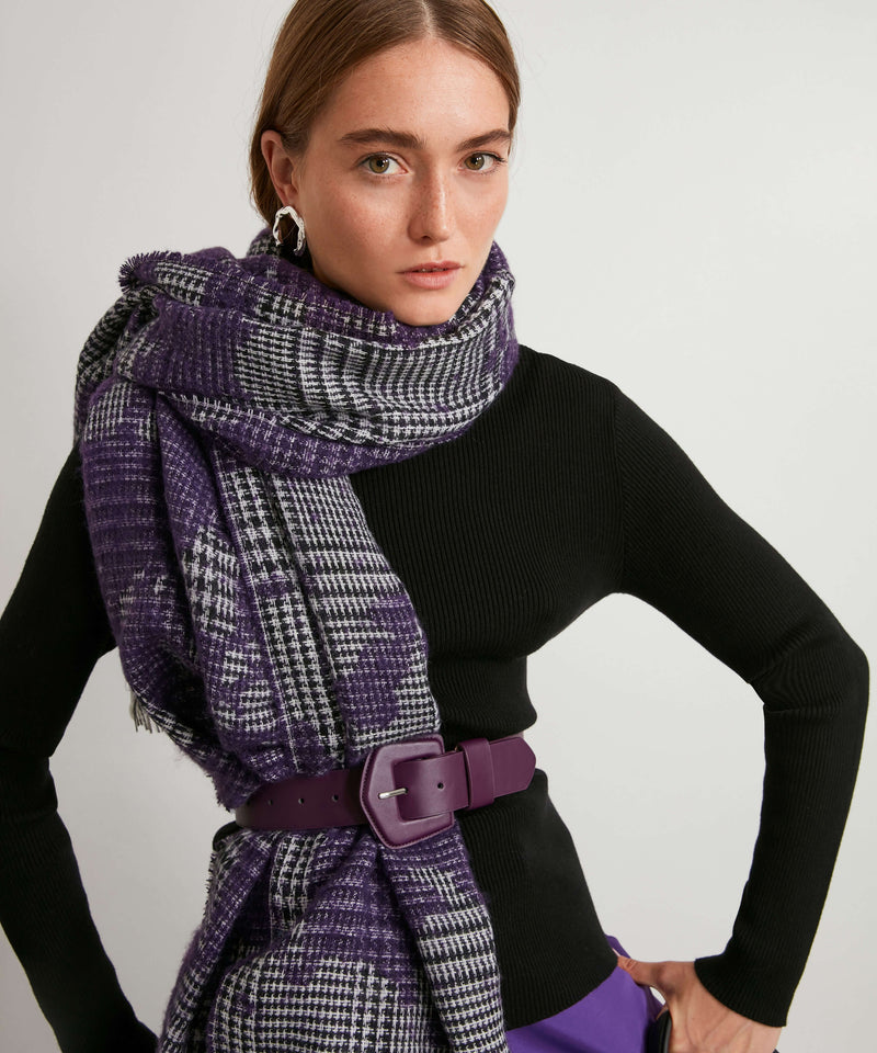 Ipekyol Buckle Detail Belt Purple