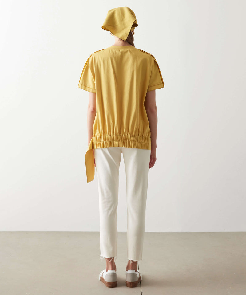 Ipekyol Shoulder Detail T-Shirt Yellow