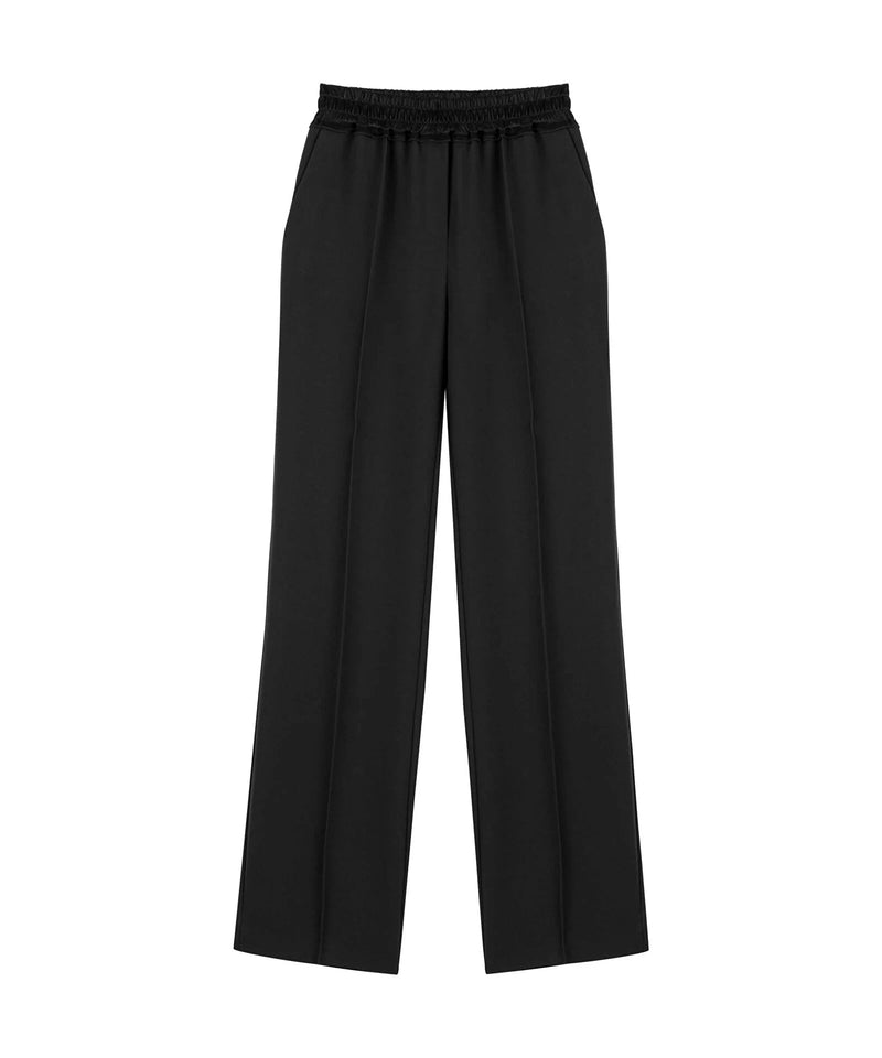 Ipekyol Wide Leg Trouser With Elasticated Waistband Navy