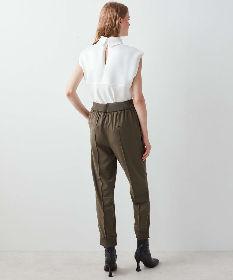 Ipekyol Side Elasticated Waistband Joggers Khaki