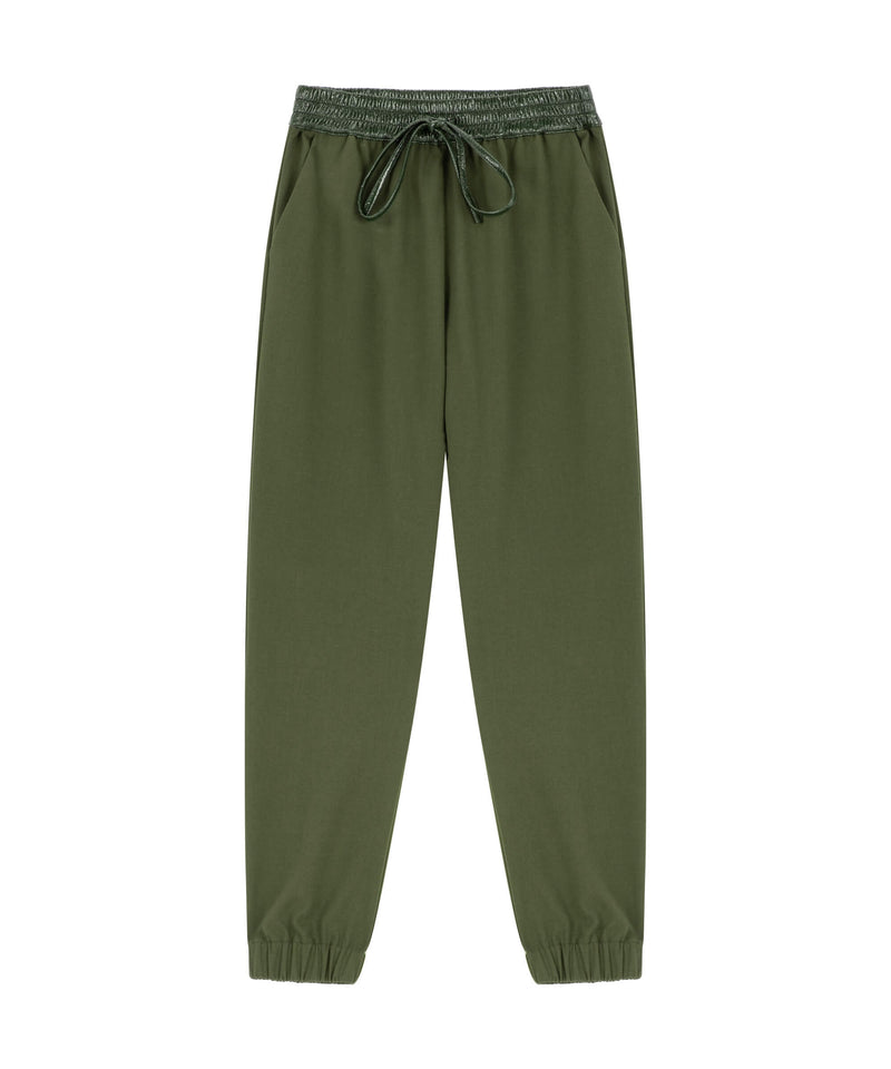 Ipekyol Elasticated Hem Joggers With Waist Drawstring Khaki