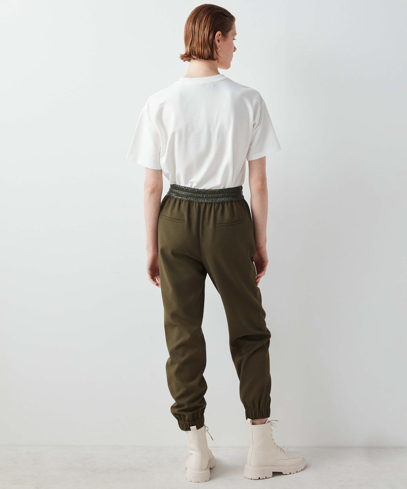 Ipekyol Elasticated Hem Joggers With Waist Drawstring Khaki