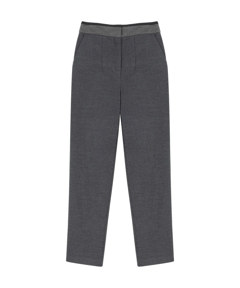 Ipekyol Classic Cut Trouser Grey Melange