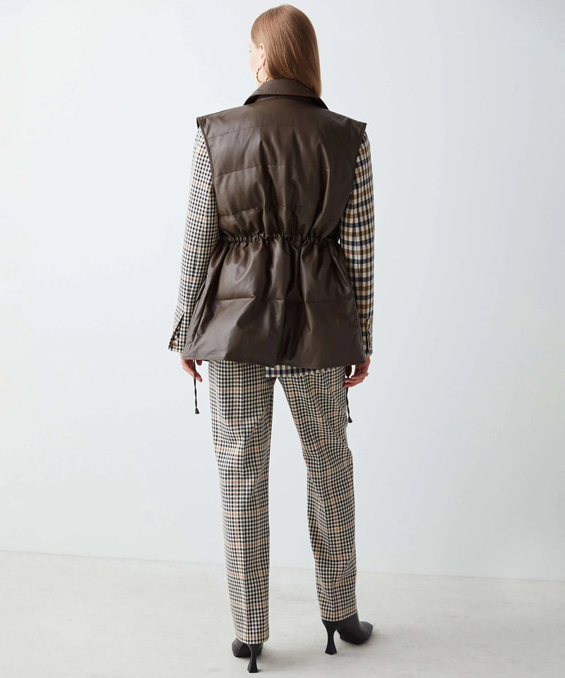 Ipekyol Classic Vest With Pockets D.Brown