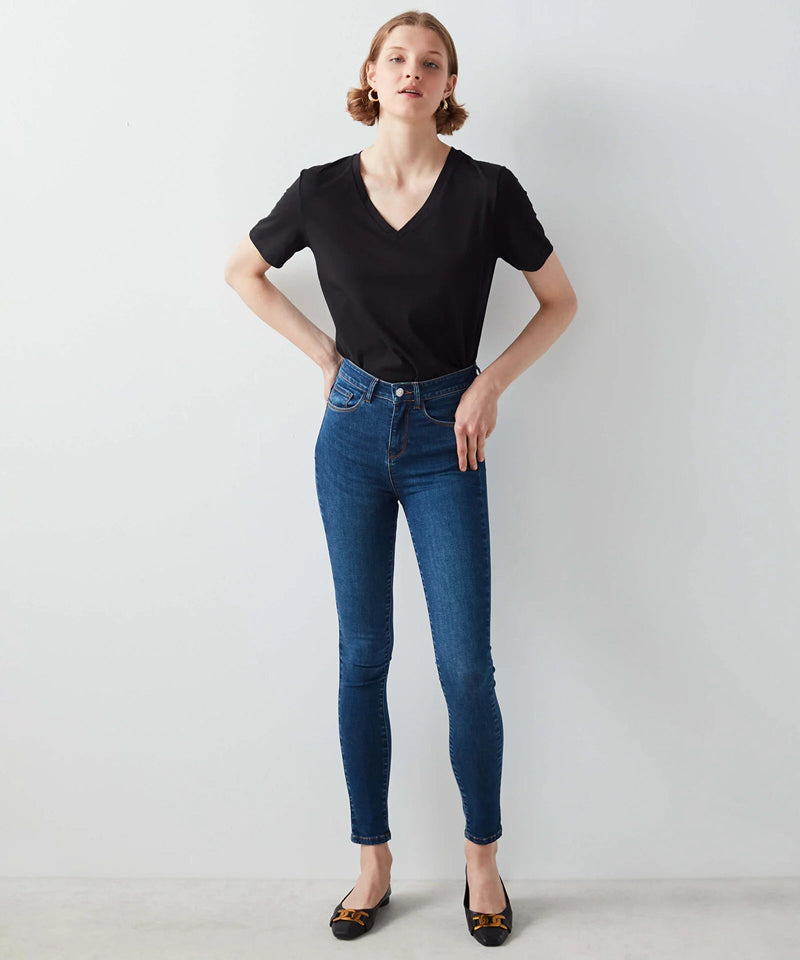 Ipekyol Ankle Length Skinny Jeans Indigo