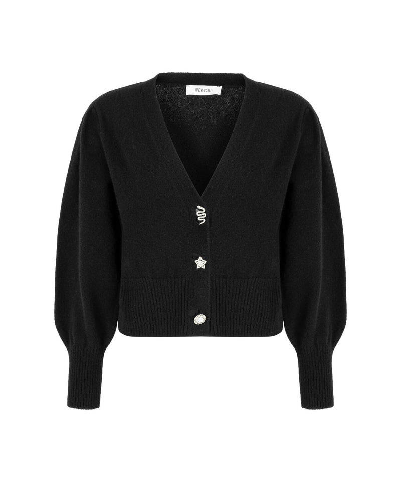 Ipekyol Cardigan With Button Accessories Black