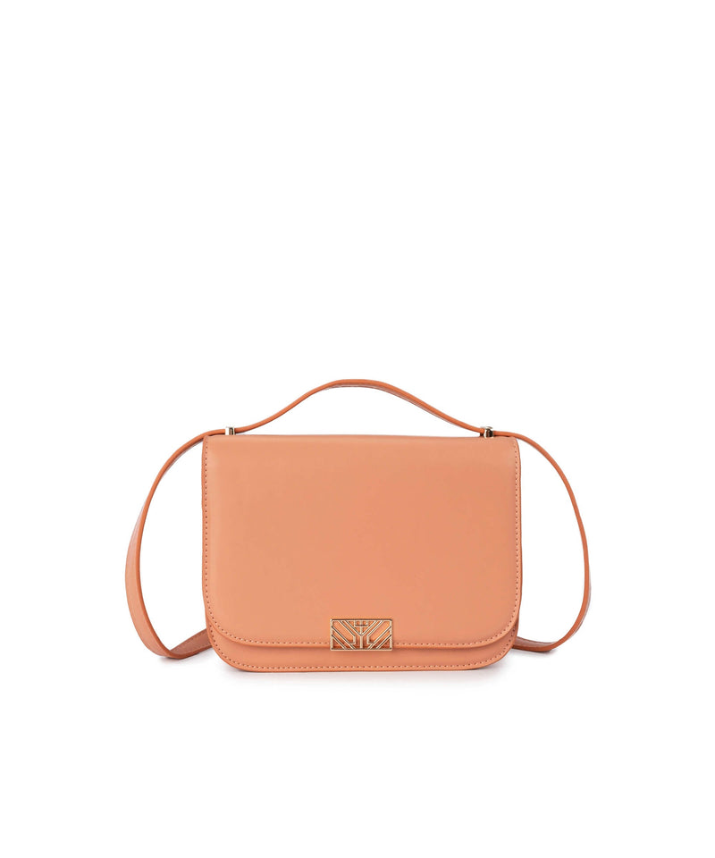 Ipekyol Monogram Metal Buckle Bag Orange