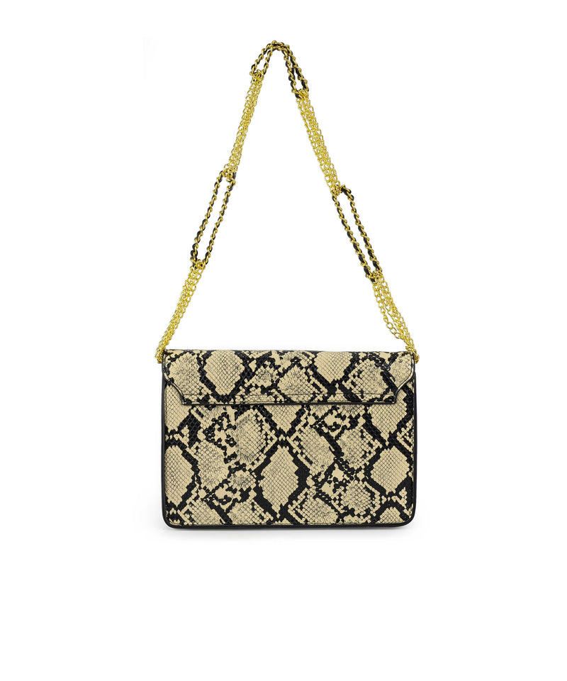 Ipekyol Snake Skin Pattern Bag Beige