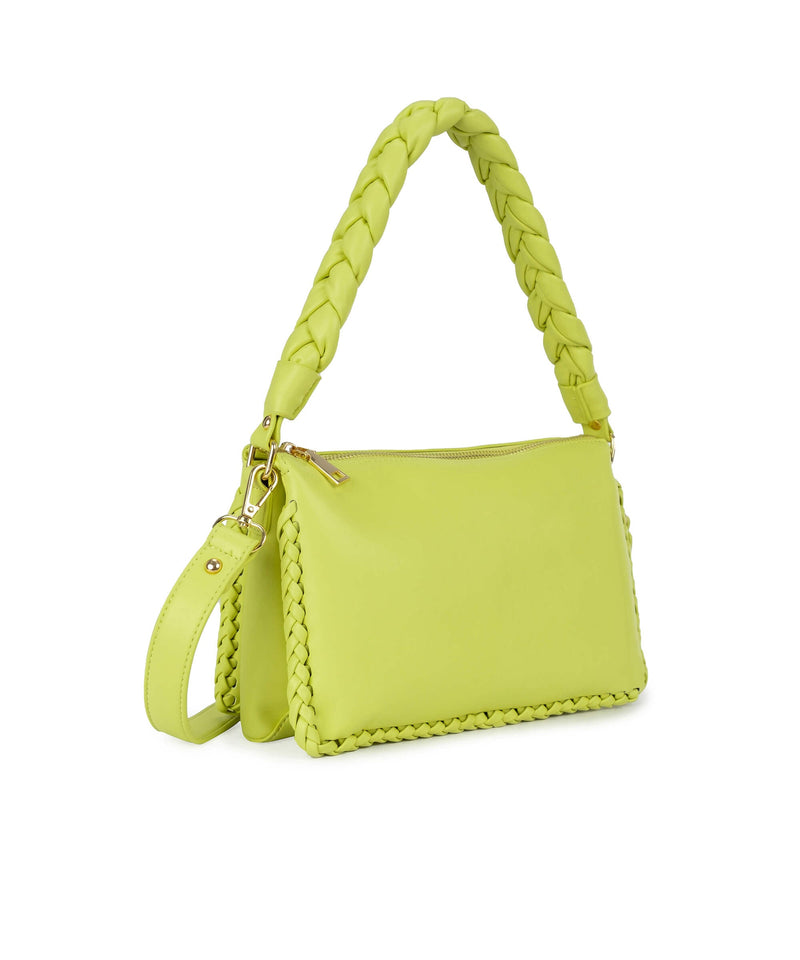 Ipekyol Braided Single Strap Bag Light Green