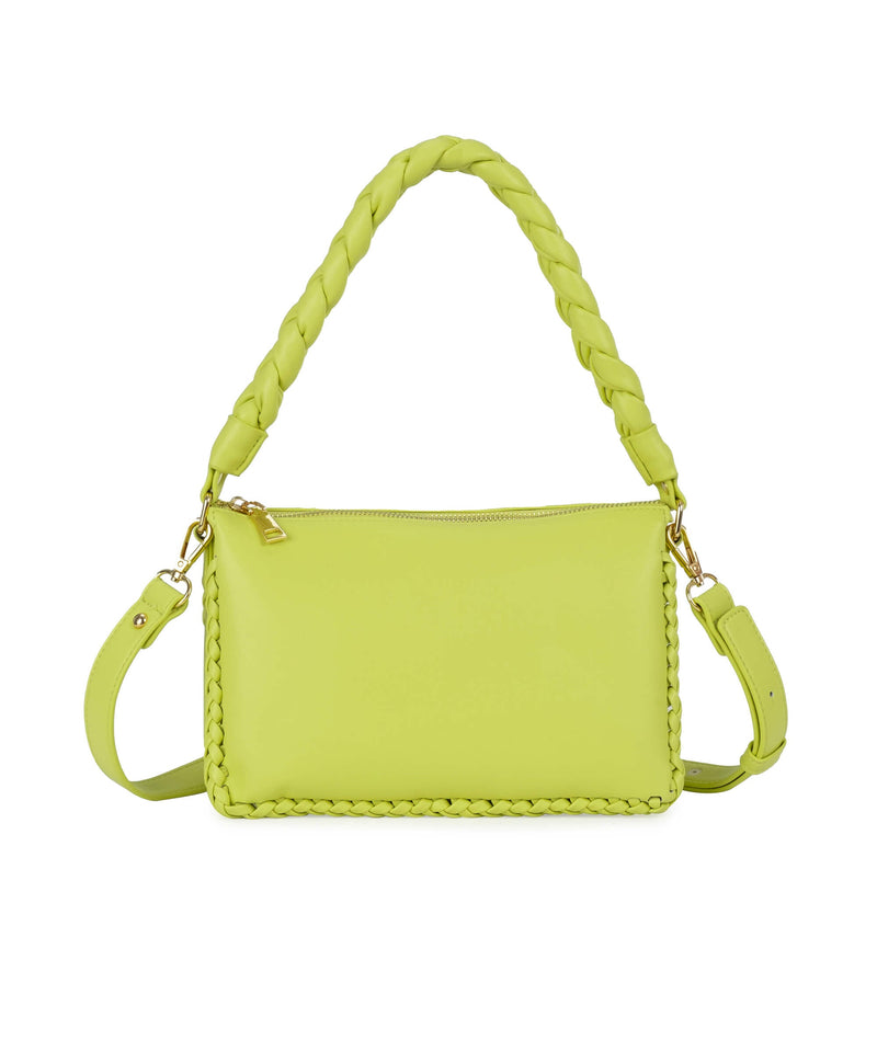 Ipekyol Braided Single Strap Bag Light Green